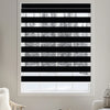 Sunelo Motorized Zebra Shades 100% Blackout - Gentle