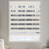 Sunelo Motorized Zebra Shades 100% Blackout - Gentle