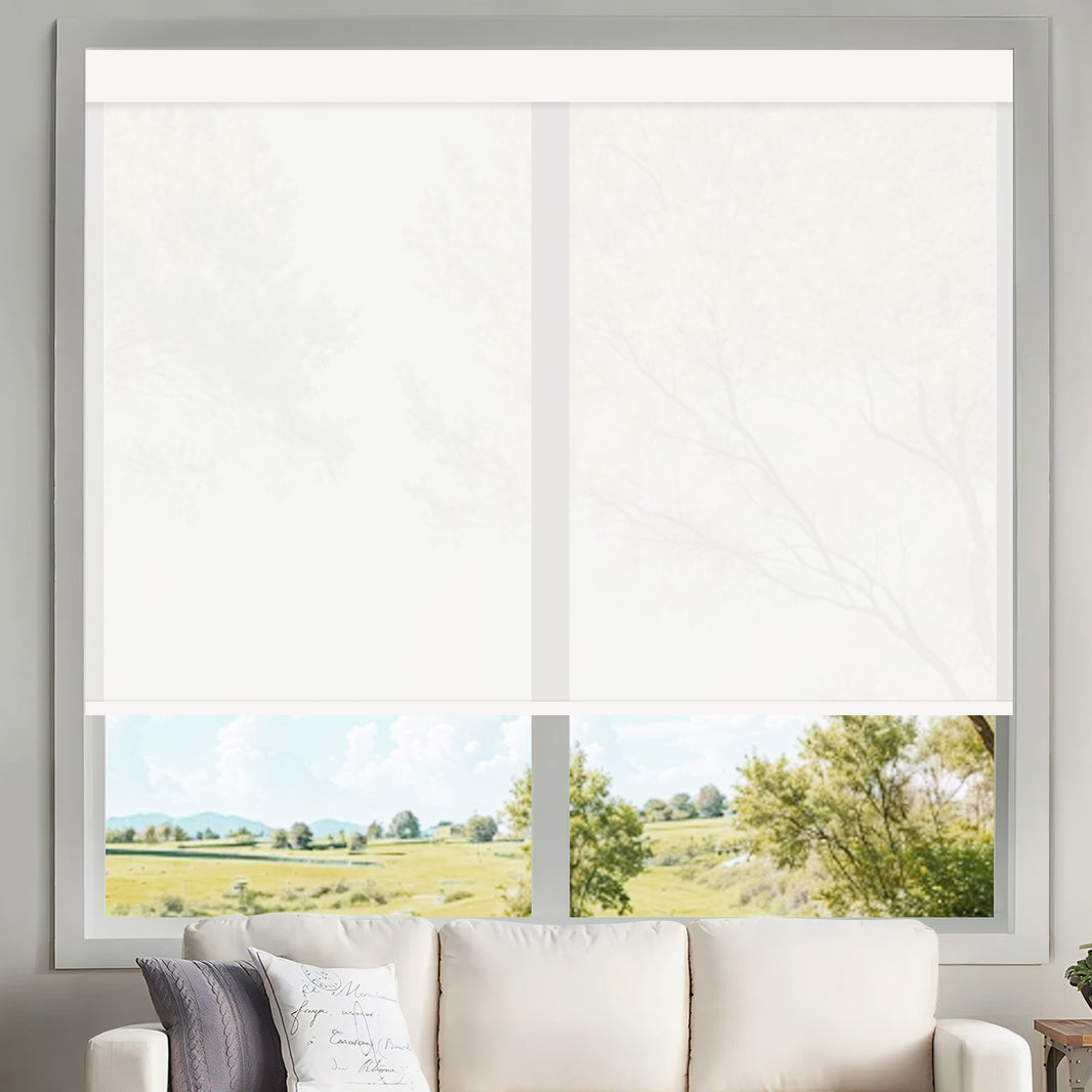 Sunelo Motorized Sunscreen Solar Shades 0%1%3%5% Openness