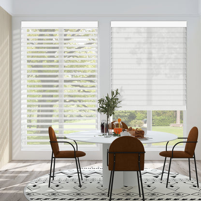 Sunelo Motorized Light Filtering Sheer Shades 70% Blackout - Voile