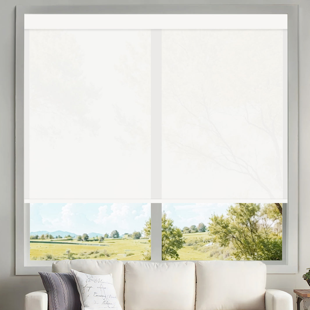 Sunelo Motorized Sunscreen Solar Shades 0%1%3%5% Openness