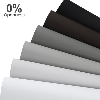Sunelo Motorized Sunscreen Solar Shades 0%1%3%5% Openness
