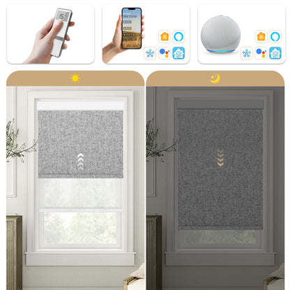 Sunelo Motorized Dual Shades