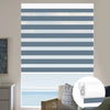 Sunelo No Drill Zebra Shades, Motorized 95% Blackout - Gabriel