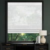 Sunelo Motorized Light Filtering Roman Shades 50% Blackout - Sheer