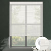 Sunelo No Drill Roller Shades, Motorized 50% Blackout Light Filtering - Woven