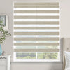 Sunelo Motorized Zebra Shades 60%/75% Blackout - Monet