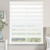 Sunelo Motorized Zebra Shades 60%/75% Blackout - Monet