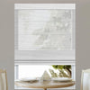 Sunelo Motorized Light Filtering Roman Shades 60% Blackout - Atlantic