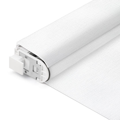 Sunelo No Drill Roller Shades, Motorized 100% Blackout - Weave