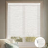 Sunelo No Drill Roller Shades, Motorized 75% Blackout Light Filtering - Aqua Waves
