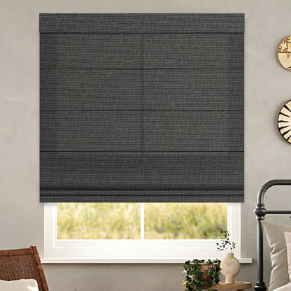 Sunelo Motorized Light Filtering Roman Shades 75%/85% Blackout - Classic