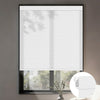 Sunelo No Drill Roller Shades, Motorized 75% Blackout Light Filtering - Dreamy