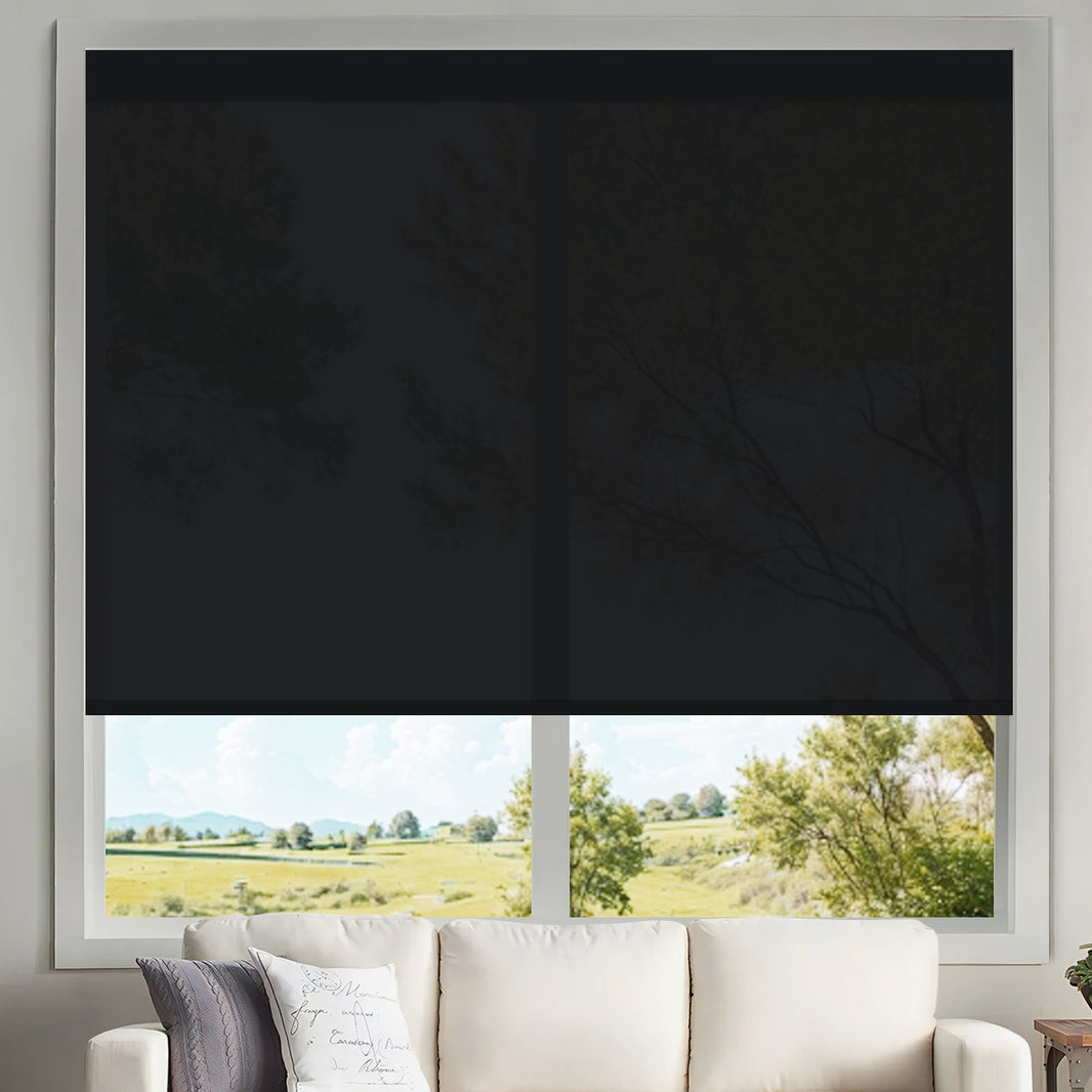 Sunelo Motorized Sunscreen Solar Shades 0%1%3%5% Openness