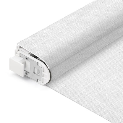 Sunelo No Drill Roller Shades, Motorized 50% Blackout Light Filtering - Sheer