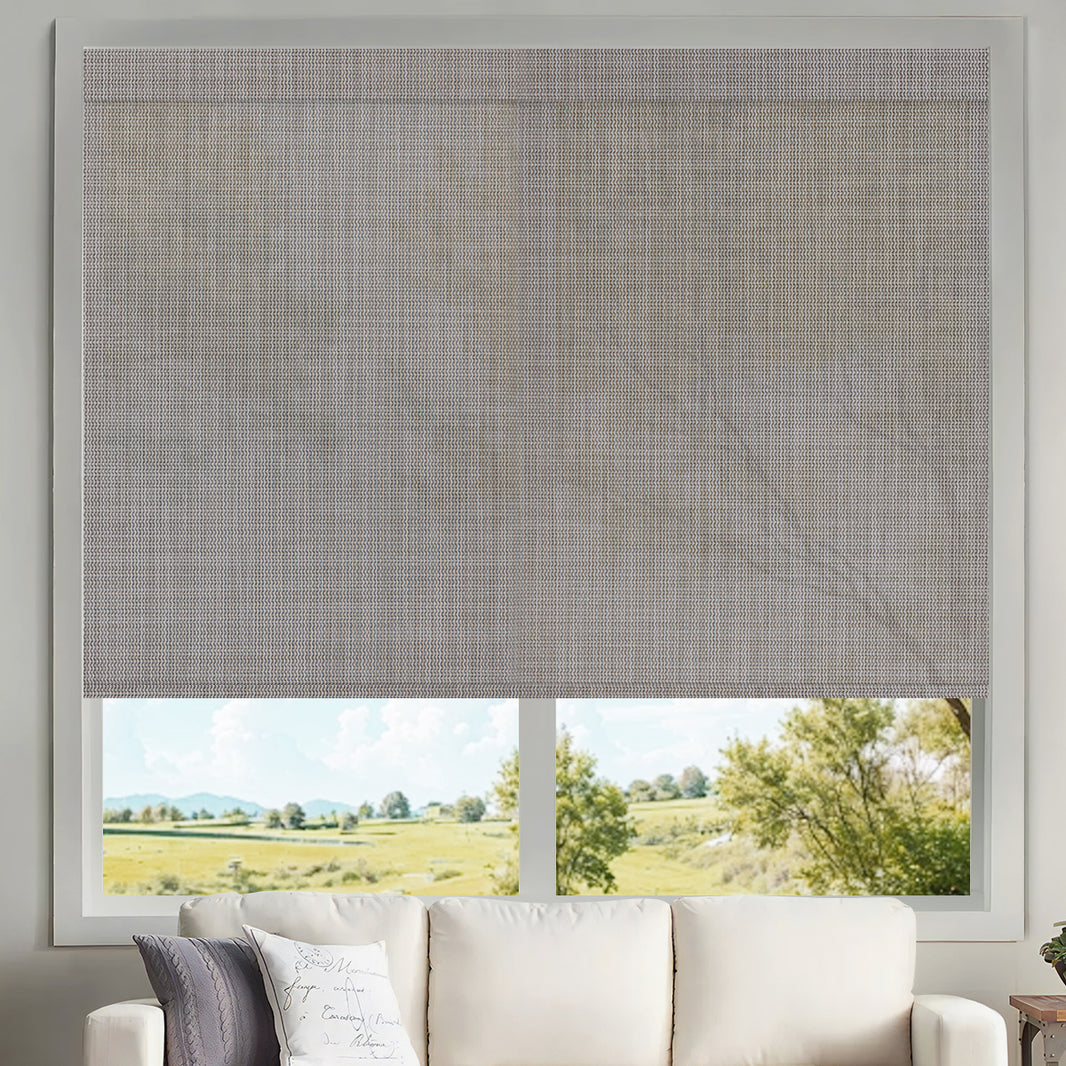Sunelo Motorized Sunscreen Solar Shades 0%1%3%5% Openness