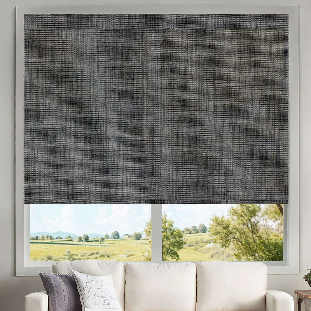 Sunelo Motorized Sunscreen Solar Shades 0%1%3%5% Openness