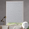 Sunelo No Drill Roller Shades, Motorized 100% Blackout - Atlantic