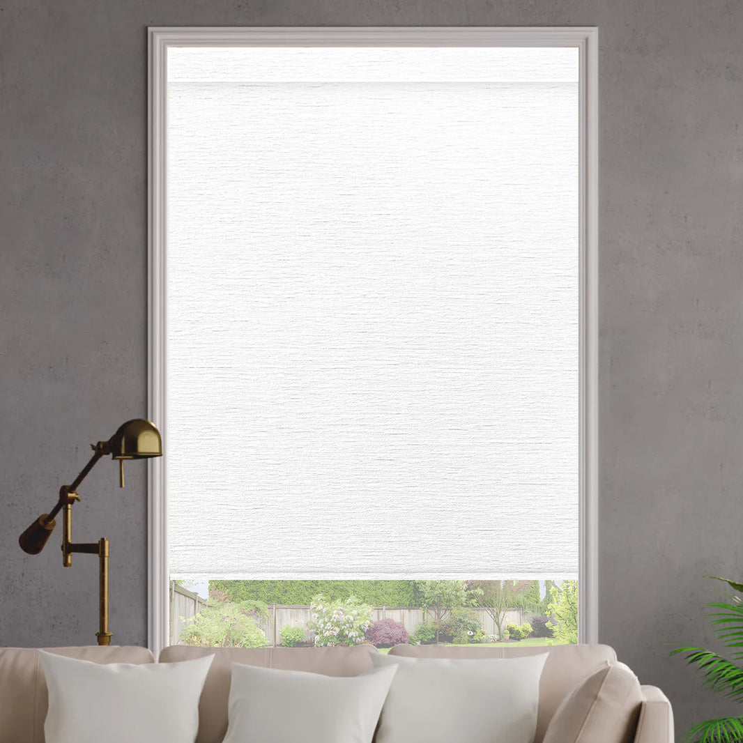 Sunelo Motorized Roller Shades 100% Blackout - Atlantic