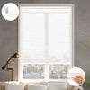 Sunelo No Drill Cordless Light Filtering Roller Shades 60% Blackout - Atlantic
