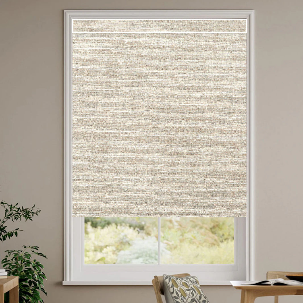 Sunelo Motorized Roller Shades 100% Blackout - Aurora