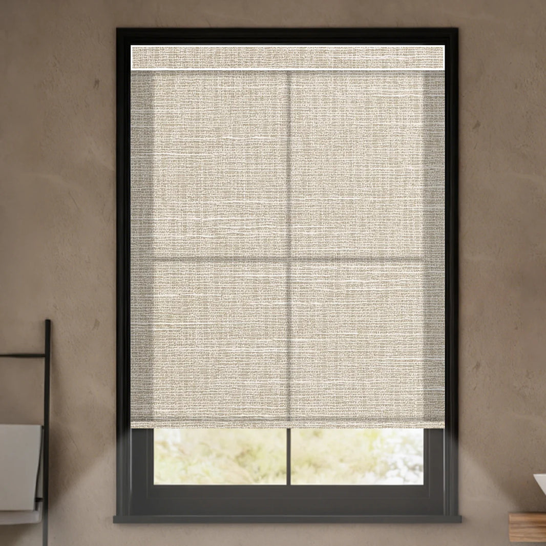 Sunelo Motorized Light Filtering Roller Shades 70% Blackout - Aurora