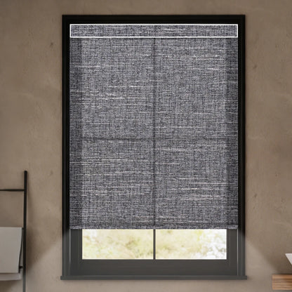 Sunelo Motorized Light Filtering Roller Shades 70% Blackout - Aurora