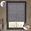 Sunelo No Drill Cordless Light Filtering Roller Shades 70% Blackout - Aurora