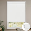 Sunelo No Drill Roller Shades, Motorized 100% Blackout - Aurora