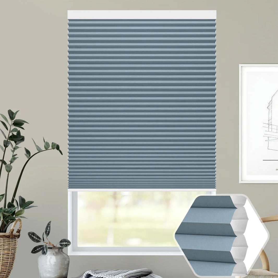 Sunelo 100% Blackout Energy Saving Motorized Cellular Shades