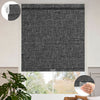 Sunelo No Drill Cordless Roller Shades 100% Blackout - Classic
