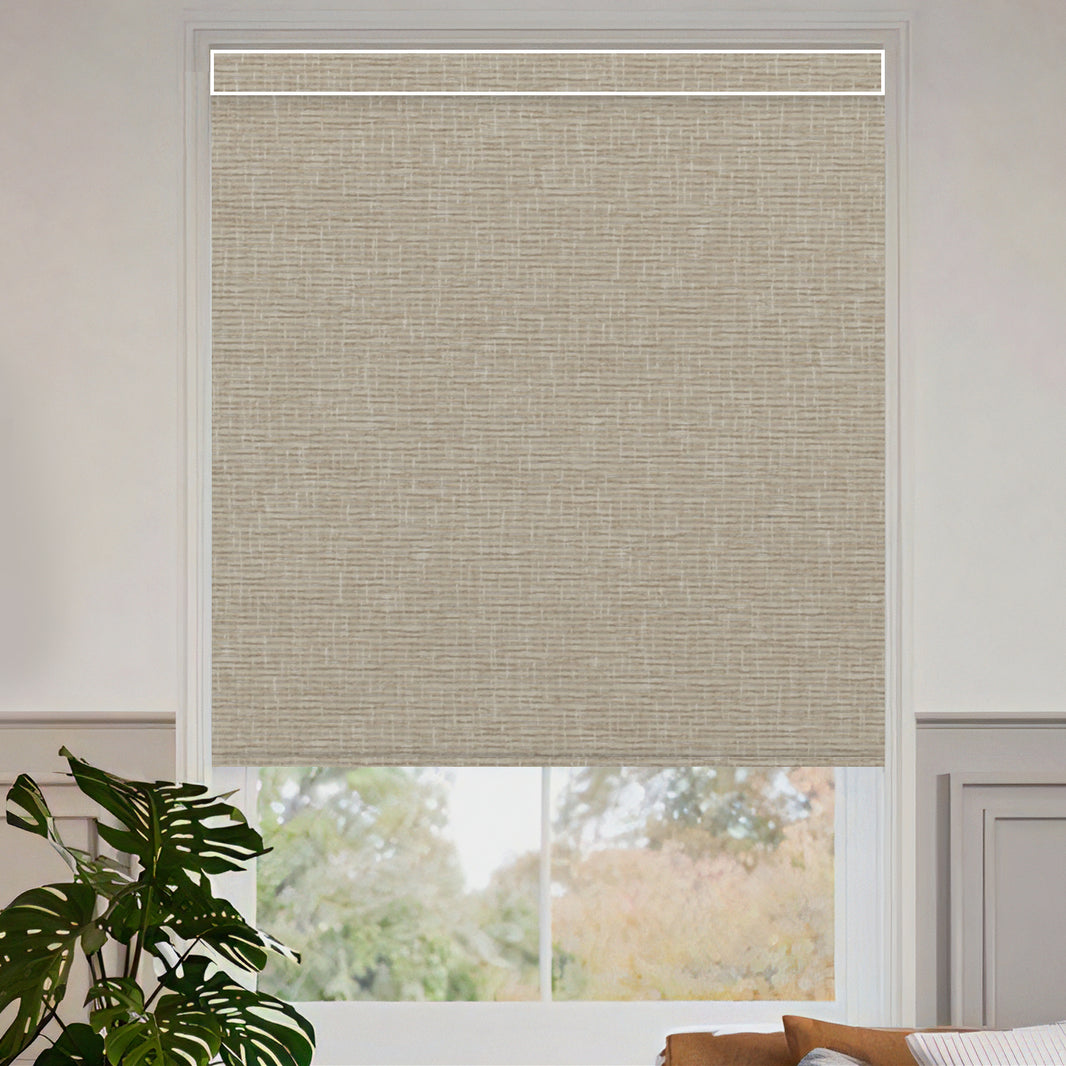Sunelo Motorized Roller Shades 100% Blackout - Classic
