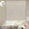 Sunelo No Drill Cordless Light Filtering Roller Shades 75% Blackout - Classic