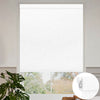 Sunelo No Drill Roller Shades, Motorized 100% Blackout - Classic