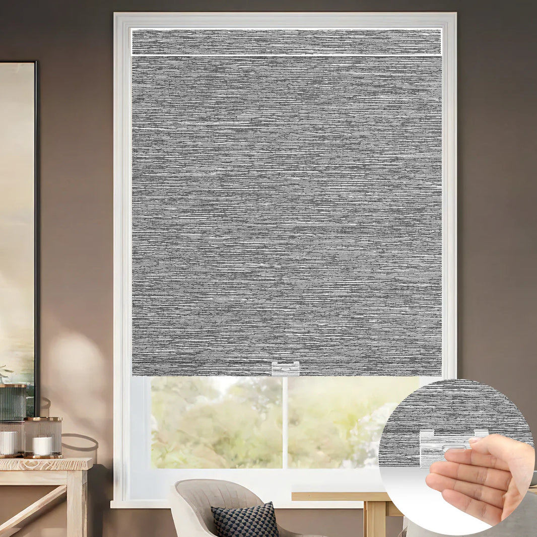 Sunelo Cordless 100% Blackout Roller Shades - Dreamy