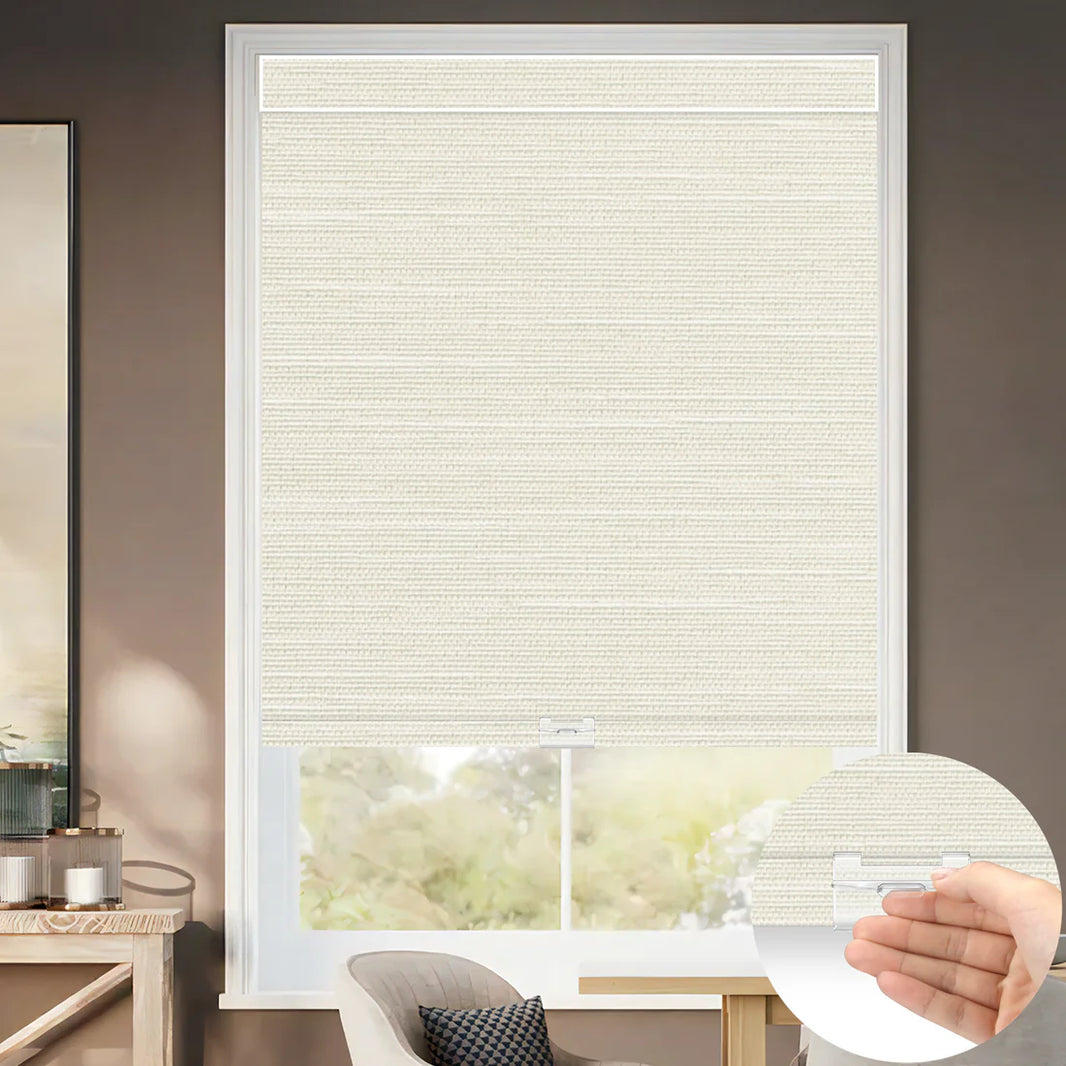Sunelo Cordless 100% Blackout Roller Shades - Dreamy