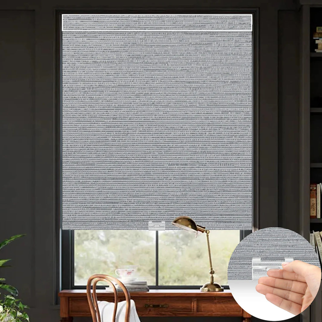 Sunelo Cordless 100% Blackout Roller Shades - Elegant