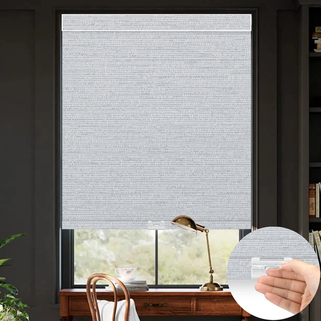 Sunelo Cordless 100% Blackout Roller Shades - Elegant