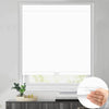 Sunelo Cordless 100% Blackout Roller Shades - Pure