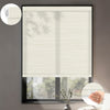 Sunelo No Drill Cordless Light Filtering Roller Shades 75% Blackout - Dreamy