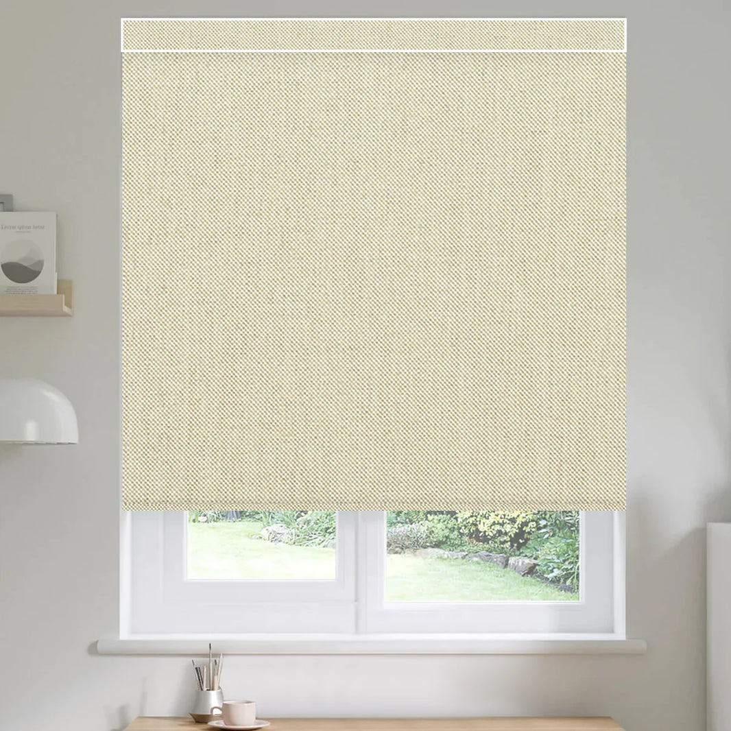 Sunelo Motorized Roller Shades 100% Blackout - Dual Sided