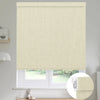 Sunelo No Drill Roller Shades, Motorized 100% Blackout - Dual Sided