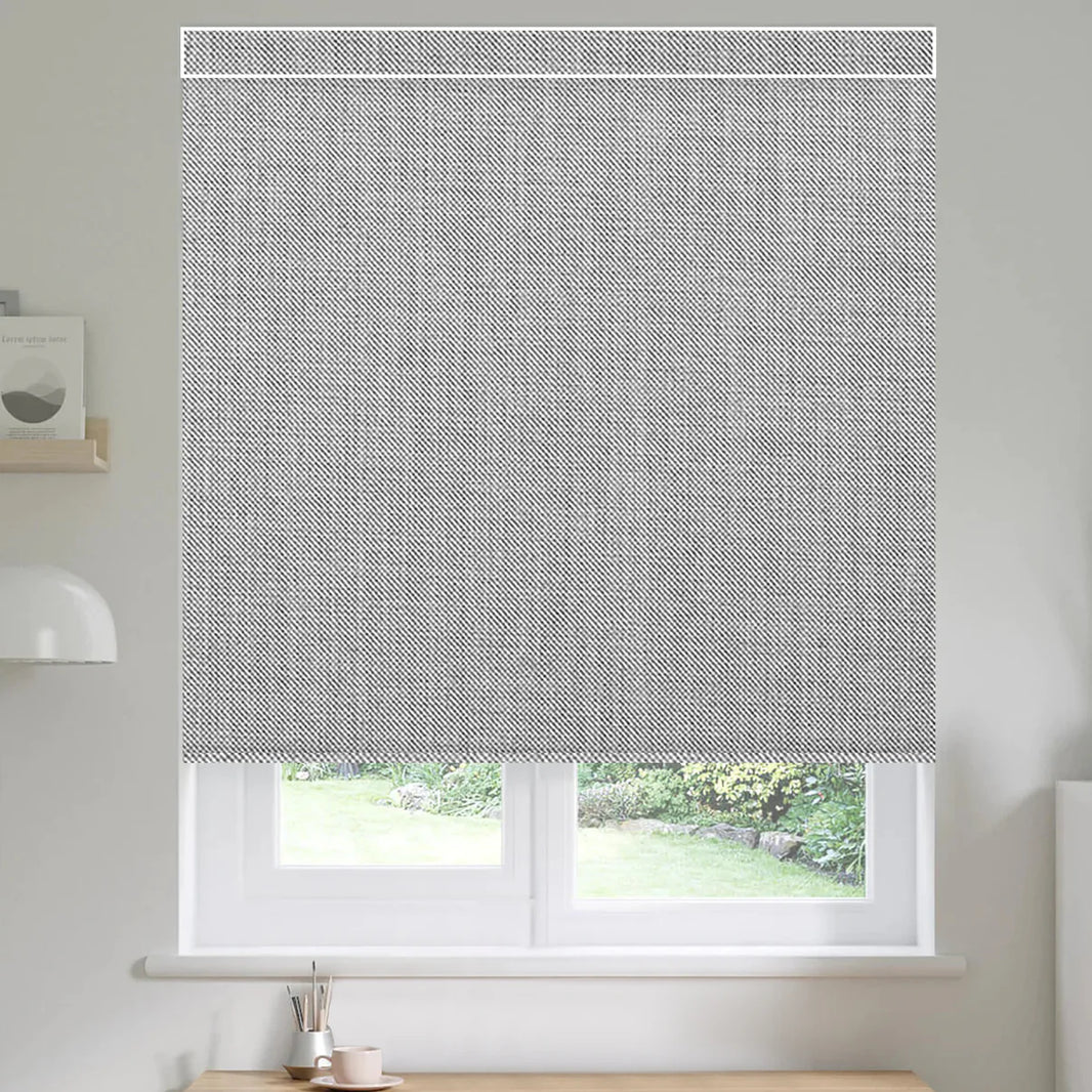 Sunelo Motorized Roller Shades 100% Blackout - Dual Sided