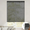Sunelo No Drill Roller Shades, Motorized 50% Blackout Light Filtering - Eclipse