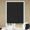 Sunelo No Drill Roller Shades,  Motorized  100% Blackout - Eclipse