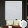 Sunelo No Drill Roller Shades, Motorized 100% Blackout - Elegant