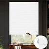 Sunelo No Drill Roller Shades, Motorized 100% Blackout - Elegant