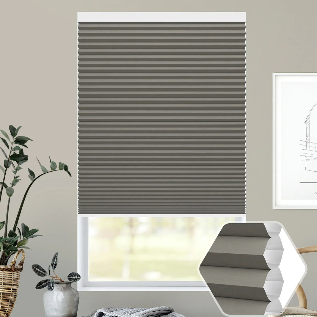 Sunelo 100% Blackout Energy Saving Motorized Cellular Shades