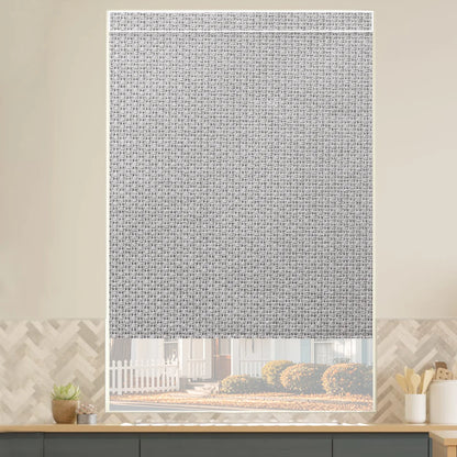 Sunelo Motorized Roller Shades 100% Blackout - Groove