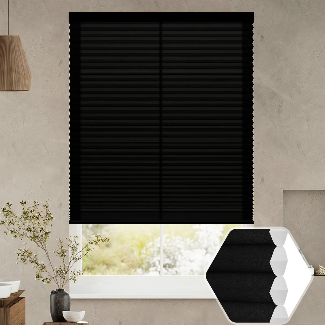 Sunelo Thermal Insulating Light Filtering Motorized Cellular Shades